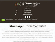 Tablet Screenshot of mumtazjee.com